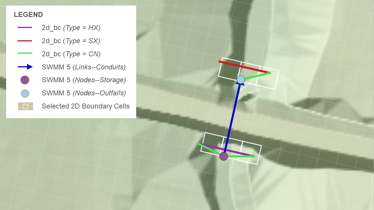 **SWMM 1D Connection: Culvert**