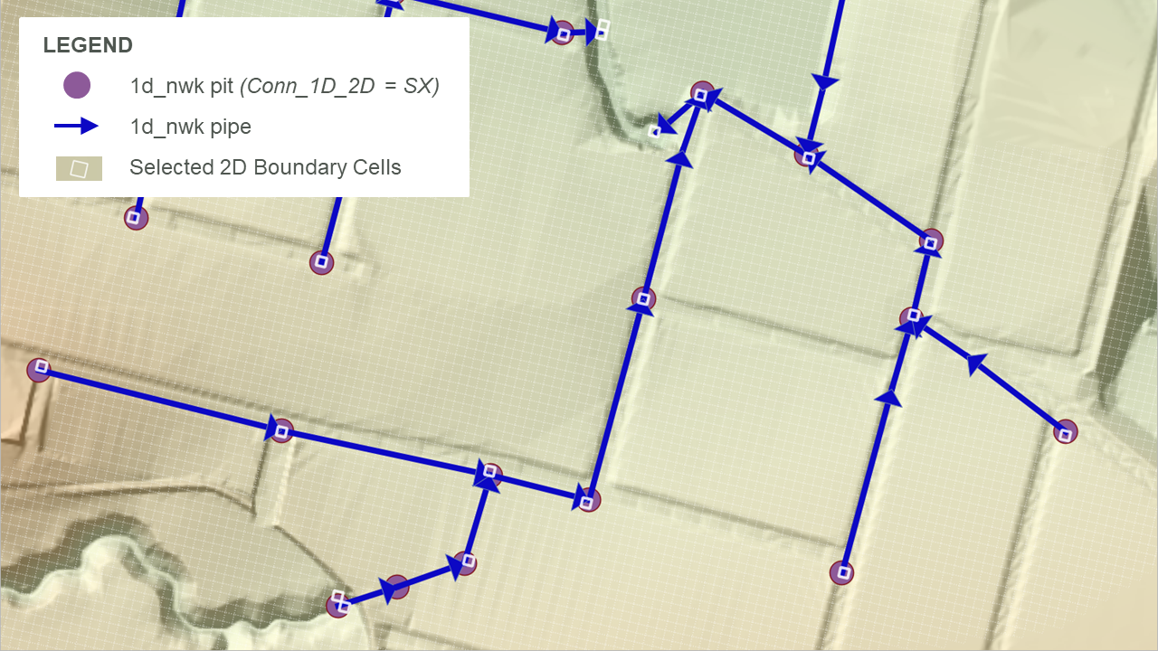 **SX Connection: Pipe Network – Plan View**