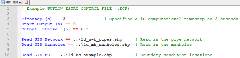 Section 4 Control Files and Input Layers | TUFLOW Classic/HPC User ...