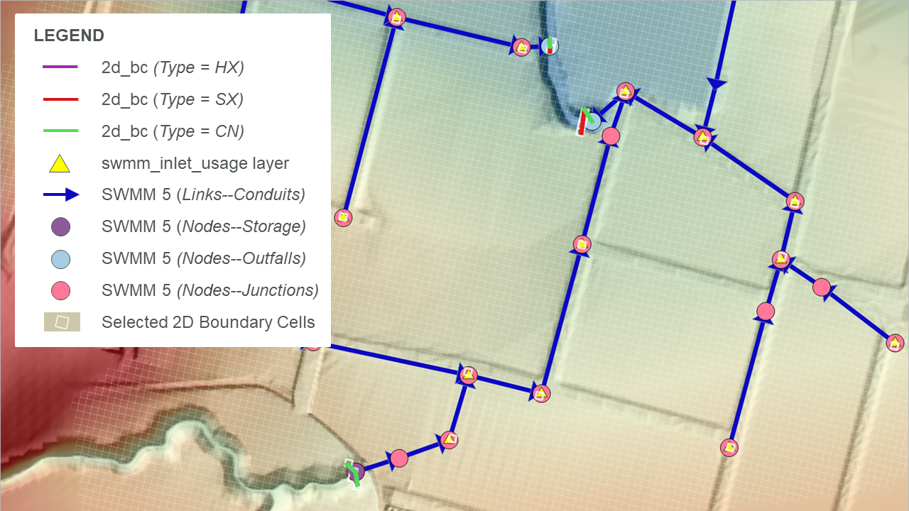 **SWMM 1D Connection: Pipe Network**