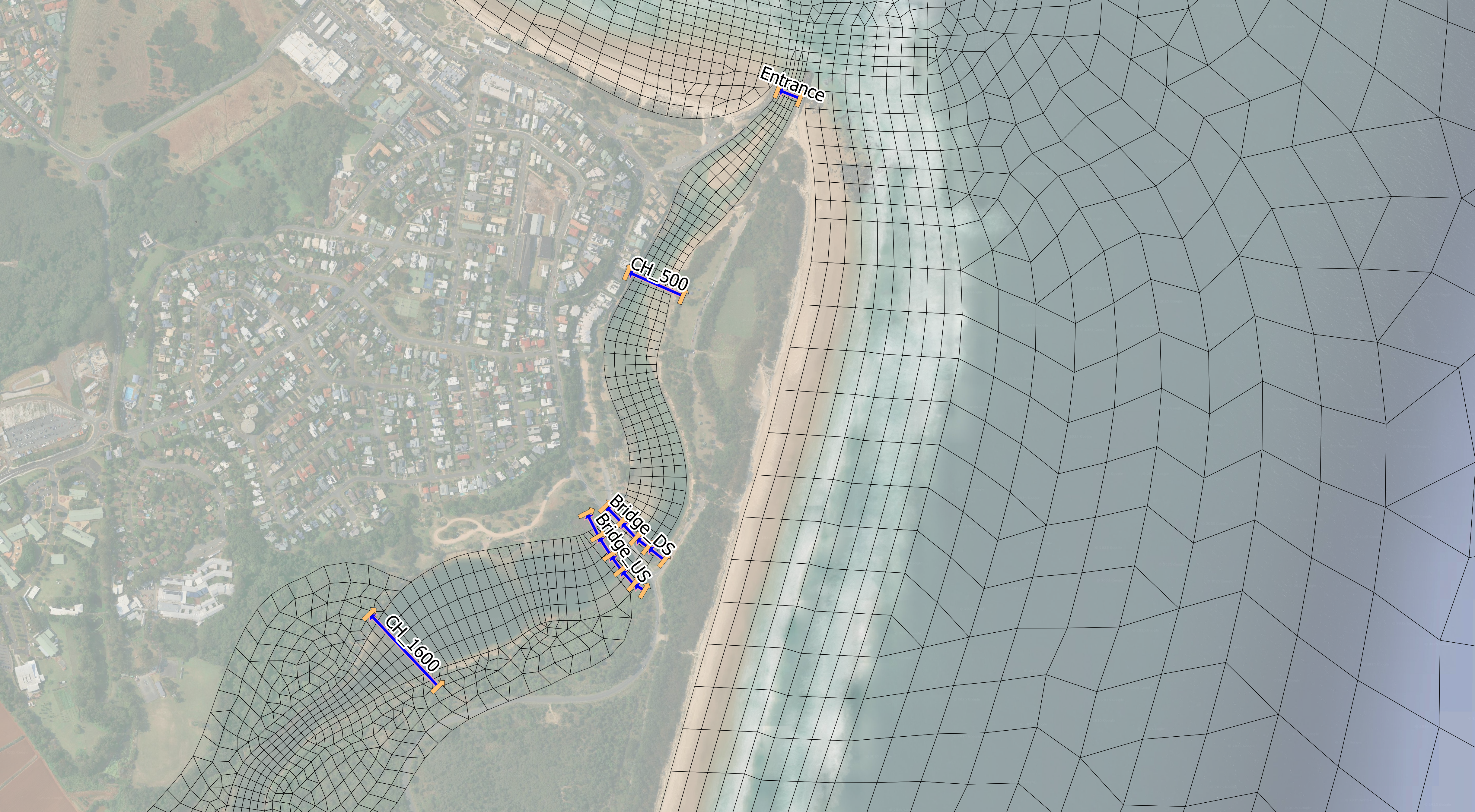 Polyline Output Locations