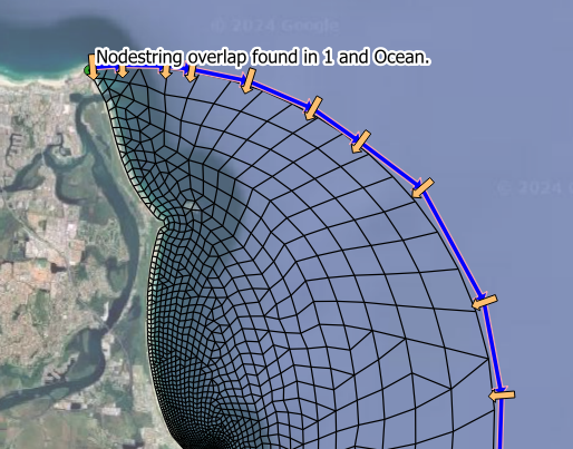 Nodestring Overlap Check